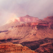 Grand Canyon on a smoky day